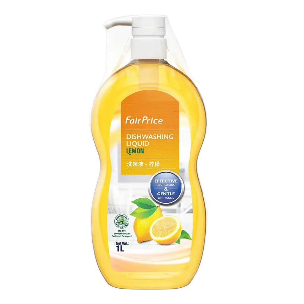 FairPrice Dishwashing Liquid (Lemon) / per bottle