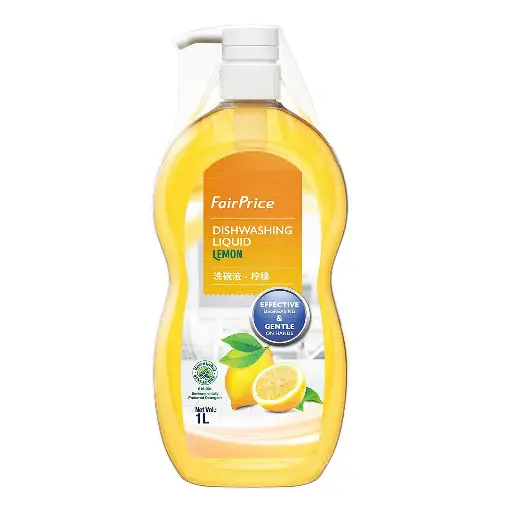 FairPrice Dishwashing Liquid (Lemon) / per bottle