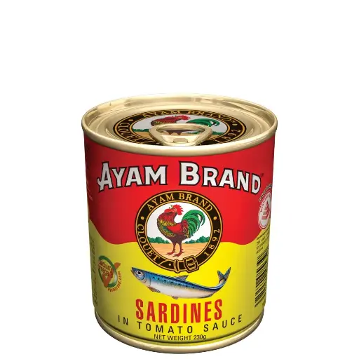 Ayam Brand Sardines in Tomato Sauce/ per can